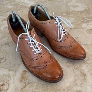 Frye Maggie Perforated Wingtip Oxfords